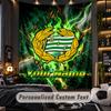 TapestryHammarby Custom Name Text Personalized Wall Hanging Tapestry Home Wall Decor