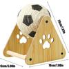Cat Scratching Ball Sisal Cat Scratcher with Dynamic Soccer Design Vertical Exercise Wheel for Kitten Training
