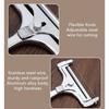 Cheese Slicing Tool Handheld Cheese Cutter Stainless Steel Wire Adjustable Thickness Cheese Slicing Tool for Mozzarella Cheddar