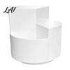 Large Capacity Pen Holder 360 Degree Rotating Holder Multi-compartment Quiet Container Desktop Organizer for Office School Home Storage Non-slip