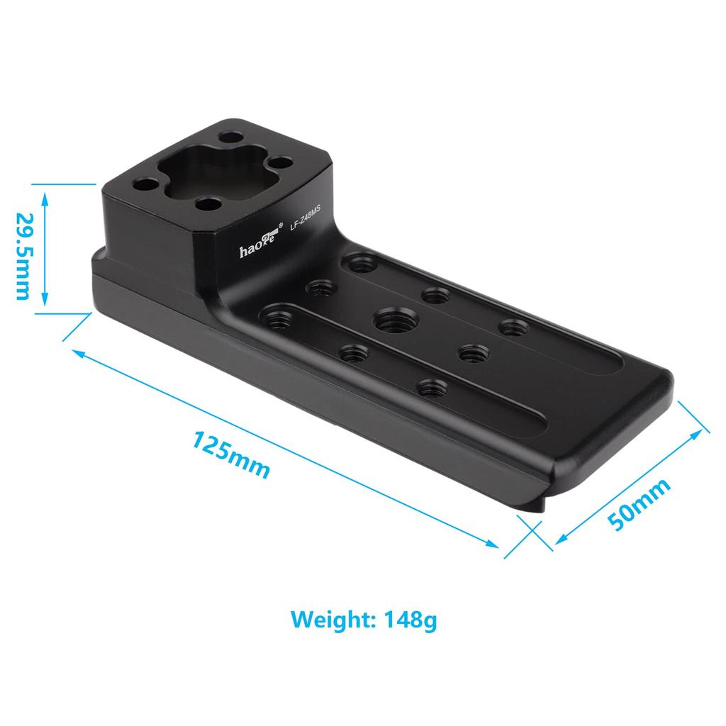 Haoge Lens Collar Replacement Foot for Nikon Z 800mm VR Z 600mm F4 TC VR S Manfrotto Benro Sirui and Liquid Video Head LF-Z48MS F/6.3 S, Lenses,
