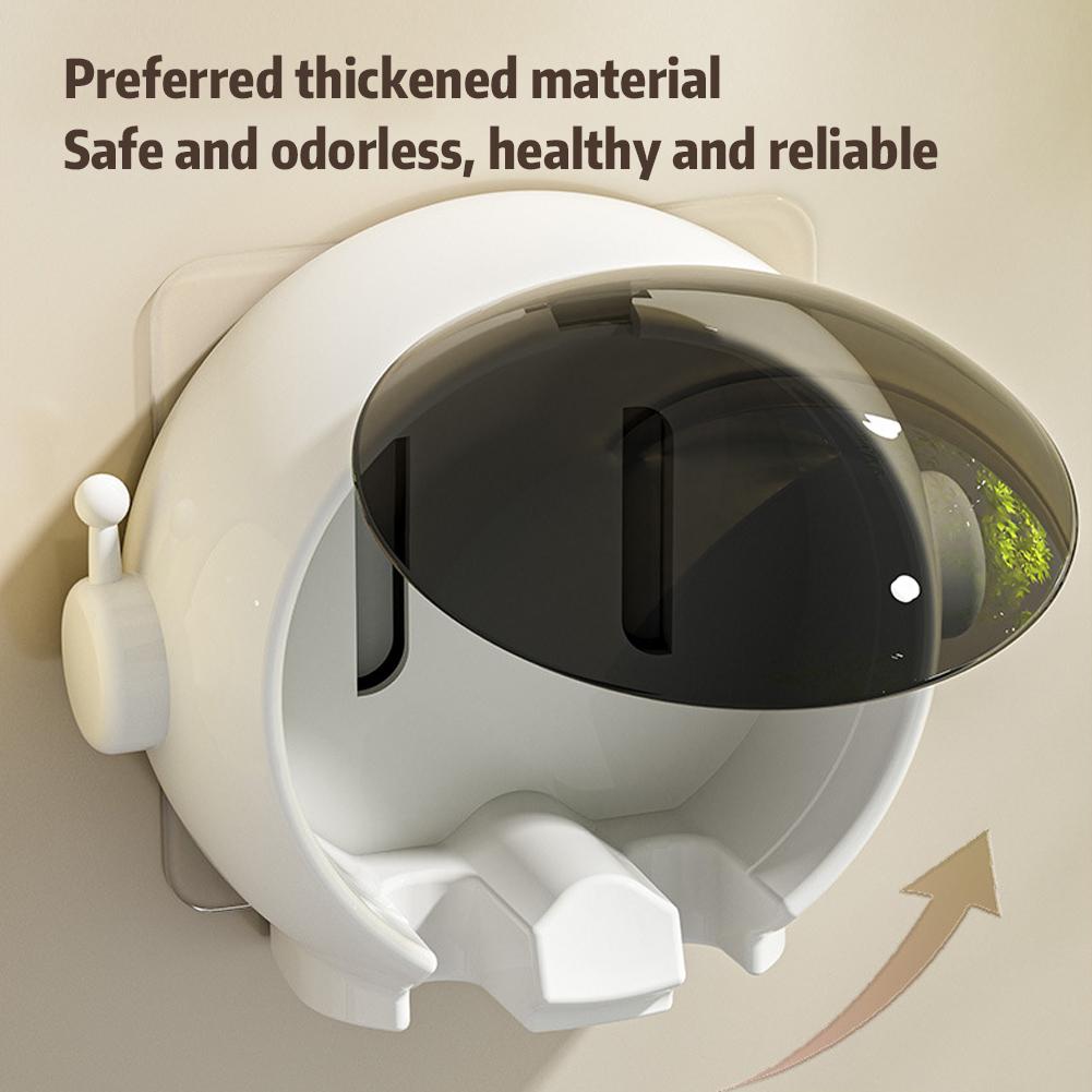 Badezimmer Zahnbürsten Organizer Einfache Installation Kreative Astronauten Designs Zahnbürstenhalter Für Haushalt Badezimmer Ornament