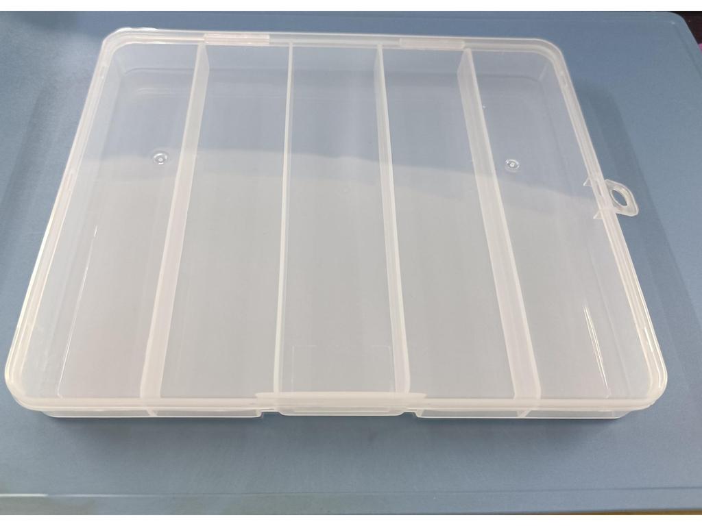 Transparent PP Plastic Fishing Tackle & Lure Storage Box