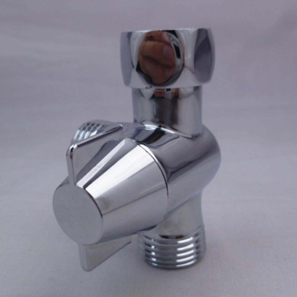 Valve de dérivation de douche à contrôle de débit d'eau Installation sans tracas Construction métallique robuste Compatible avec les pommeaux de douche