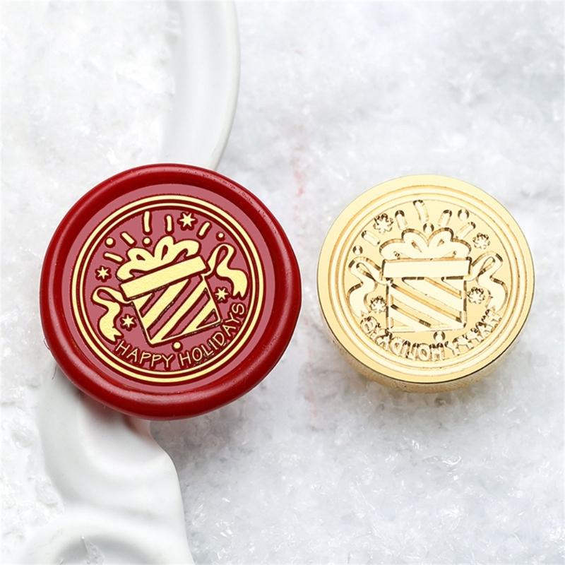 Emboss Sealings Wax Stamp Head Brasses Sealing Stamp Wax Seal Stamp Head Replacement for Envelope Sealing Greeting Card