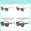 Gm Tali Cat Eye Sunglasses With Pc Frame And Uv Protection For Summer Outings