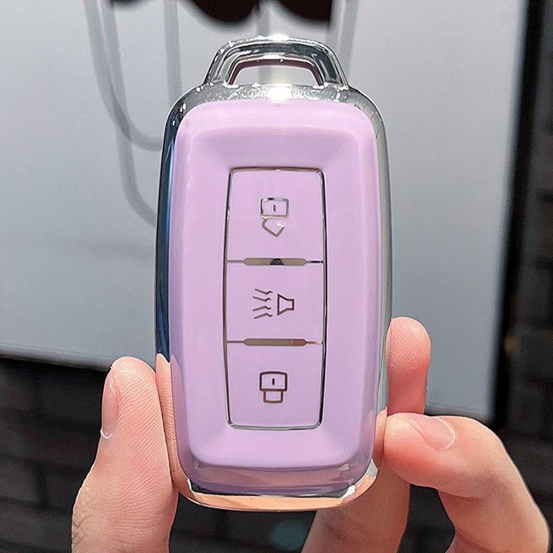 For Chery Jetour X70 X70M X70S X90 X95 Plus 2020 2021 2022 TPU Car Remote Key Case Cover Shell Fob Holder Accessories