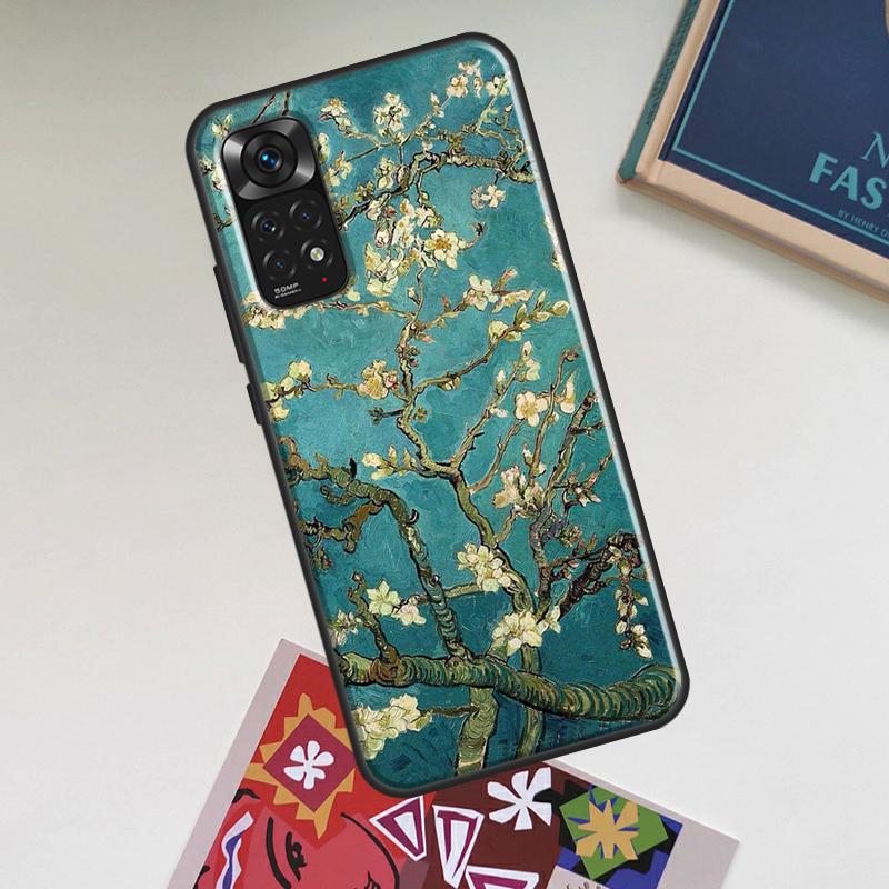 Oil Painting Van Gogh Case For Xiaomi Redmi Note 13 14 Pro 12 11 10 15 Pro Plus Redmi 15C 14C 13C 10C 12C 15 Cover