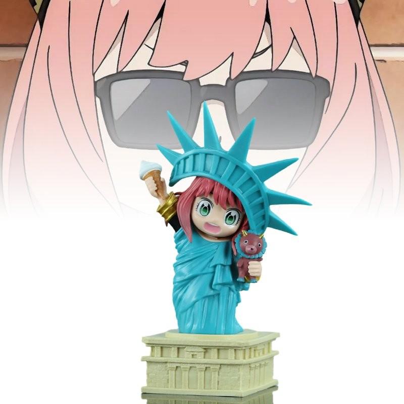 Cosplay Statue Anya Of Liberty Toy Pvc Model Desktop Gift Decoration