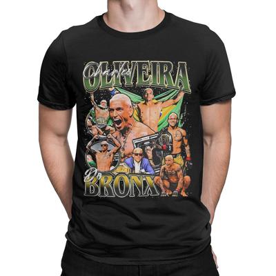 Charles Oliveira Do Bronx Boxer Boxing Shirt Accessories Men Women Cotton Creative T-shirt Short Sleeve Clothes Gift Idea