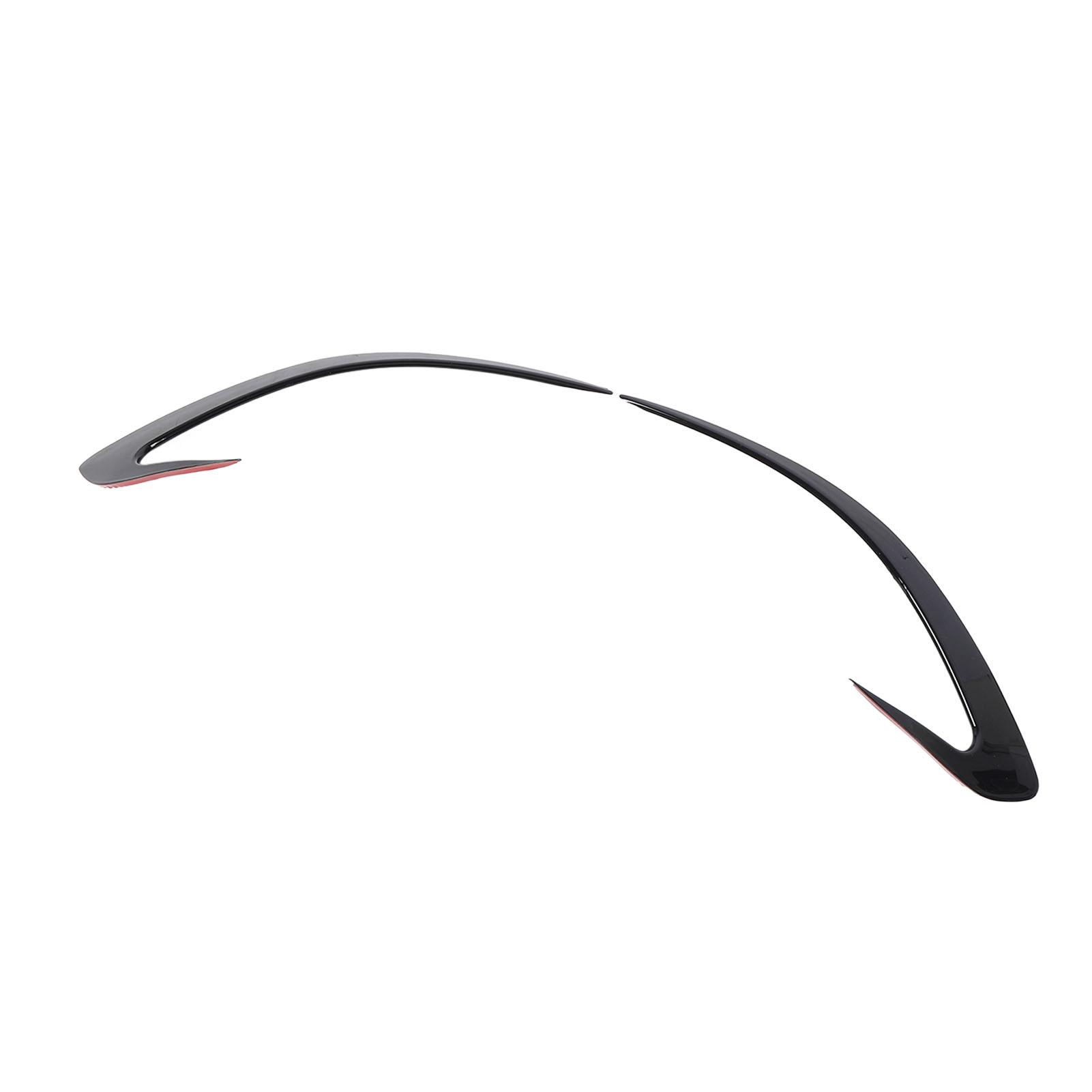 

Задний спойлер бампера Крышка воздухозаборника Спортивный стиль Экстерьер АБС Задний боковой сплиттер Рамка воздухозаборника Отделка