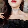 Κολιέ Choker με Χρυσές Πούλιες: Κομψό Ευρωπαϊκό & Αμερικανικό Στυλ με Αόρατη Αλυσίδα για Γυναίκες