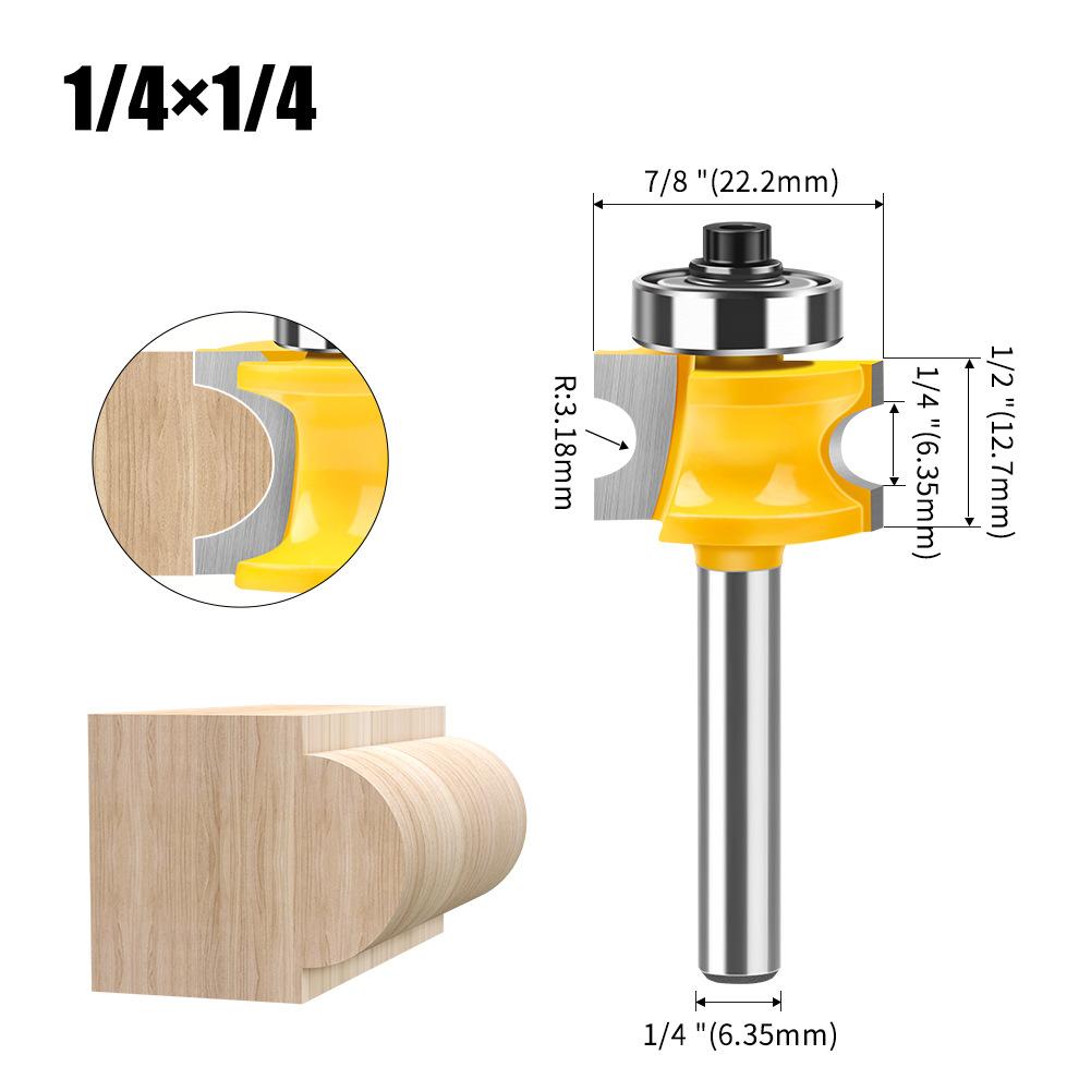 

Хвостовик 1/4 дюйма 6 Хвостовик Подшипник Положительная Полукруглая Фреза Шаровая Фреза Стержневая Фреза Положительная Полукруглая Фреза Фрезерование Гравировального Станка 1/4 * 1/4 bearing positive semicircle