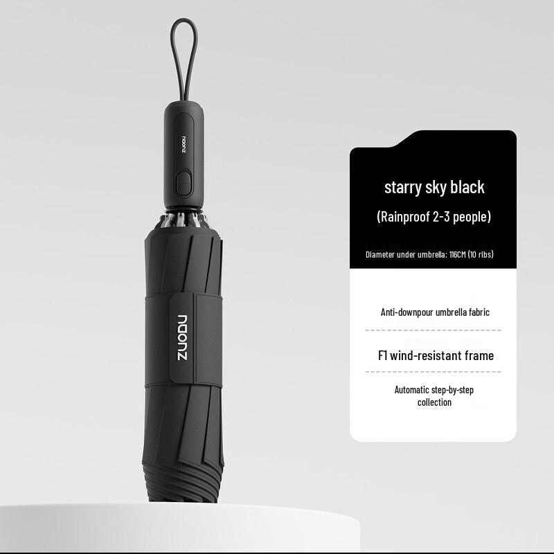 ZUODU Automatic Reverse Folding Umbrella