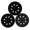 6 Pieces 5 Inch 8 Hole Sanding Discs Wet Dry Sanding Discs Flap Disc for Die Grinder Surface Prep Strip Grind Polishing