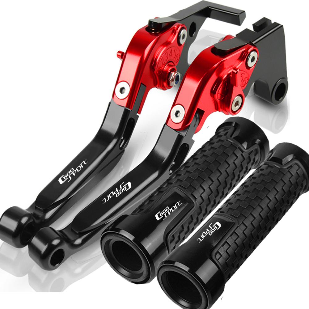 For BMW C600SPORT C 600 SPORT 2011-2015 Motorcycle Adjustable C600 SPORT Brake Clutch Levers Handlebar Handle Bar Grips