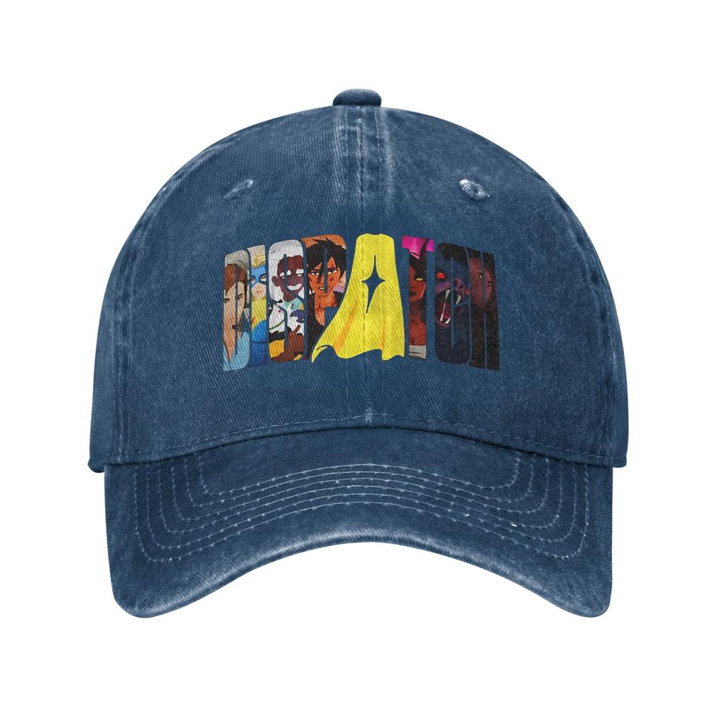 Unisex Dispatch Game 2025 Lettering Print Hats Fashion Distressed Cotton Baseball Cap Adjustable