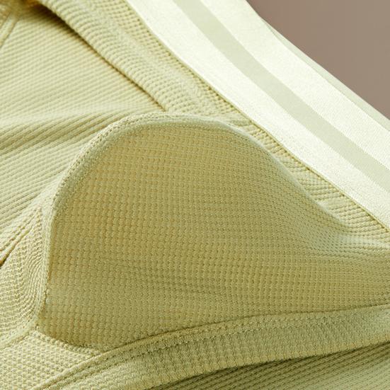 Men Briefs Mid-rise Elastic Waistband Solid Color U-Convex Panties High Elasticity Soft Breathable Slim Fit Underwear