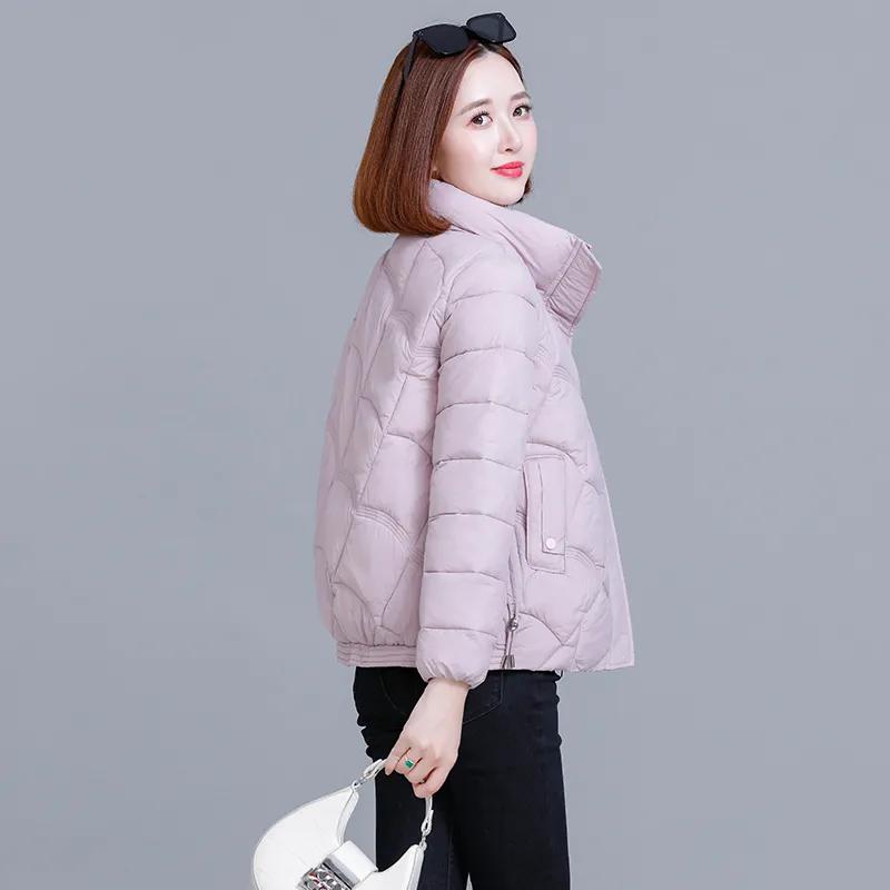 Women's Short Down Jacket, Loose Casual Winter Padded Jacket, Lightweight Fashion Padded Jacket