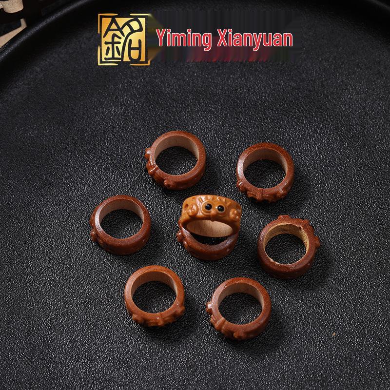 Sandalwood Dragon Bead Jewelry: Phone Chain, Bracelet, Pendant, Necklace, Bag Hanger