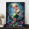 5d DIY Diamond Painting Wonderful Fairy Tinker Bell Illustration Art Embroidery Mosaic Cross Stitch Home Decor Gift Crafts
