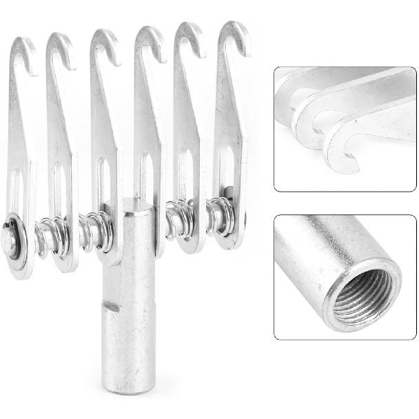 Dent Puller, Metal 6 Claw Hook Auto Body Repair Puller Adjustable Pulling Claw for Slide Hammer Attachment Car Dent Repairing