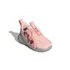 Cleofus X Adidas 4Uture Rnr Ac I Slip Resistant Abrasion Resistant Low Top Running Shoes Pink Gray Infant And Toddler FW8035