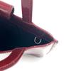 CARTIER Happy birthday logo Bag Tote Bag Hand Bag Leather Red