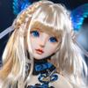 50cm Men's Sex Doll Mini Girlfriend Anime Cosplay Loli Blue-Eyes Masturbation Cup Erotic Sex Toy