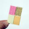 1/12 Miniature Antique Books for Dollhouses Library Scene Display and Creative Craft Project Decoration Book Model 4PCS