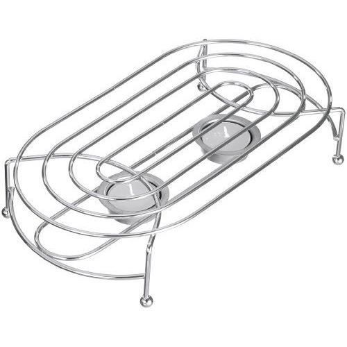 Chauffe Plat - AXENTIA - 218221 - Chromé - 28 X 14,5 X 3,5 Cm - Cuisine