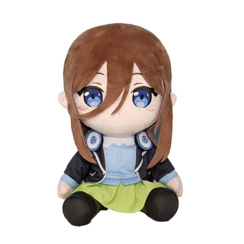 The Quintessential Quintuplets Nino And Miku Soft Plush Pillow Doll Cartoon Figure Toy Gift