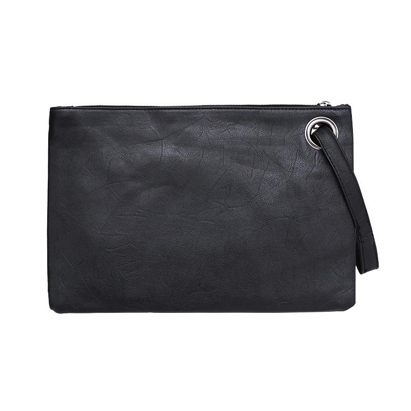 Vintage Day Clutch For Women Solid Color Pu Leather Handbags Female Phone Purse Fashion Wristlet Bags Premium Durable