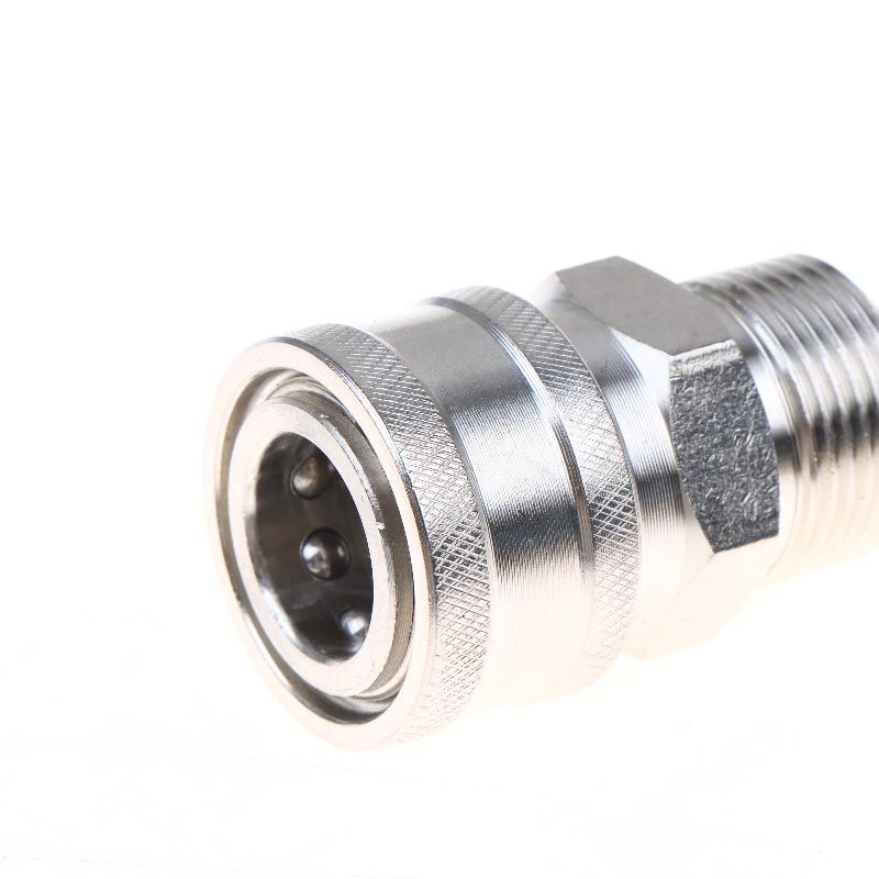 M22 14 mm/15 mm Obrotowe złącze myjki ciśnieniowej - 360° Bez zagięć Anti-Twist 5000 PSI Gwint zewnętrzny pistoletu do węża