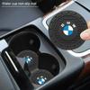2pcs Car Coasters Water Cup Holder Pads Cup Slot Non-Slip Mat For Bmw E46 E39 E90 E60 E30 F10 F11 F20 F30 G20 G30 X1 X3 X5 Z4