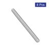 uxcell 8pcs Complete Thread Rod M8 x 90mm 304 Stainless Steel Right Hand Thread