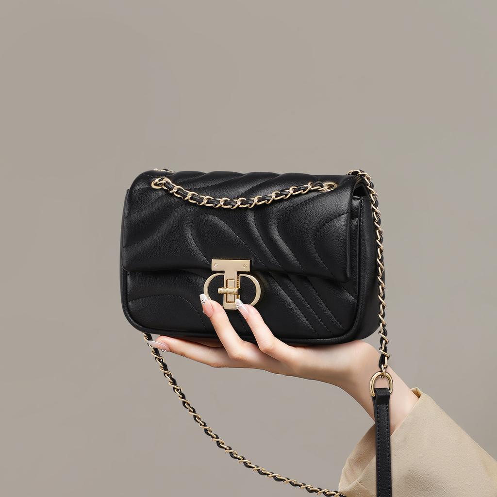 Bag Women'S Bag Chain Crossbody Bag Premium Birthday Gift Small Square Bag