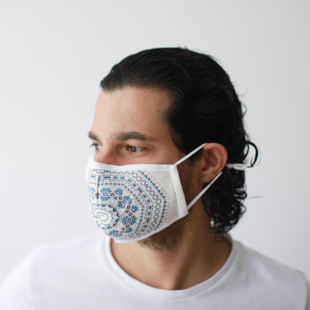 Cloth Face Mask, Adult Reusable Aztec Tribal