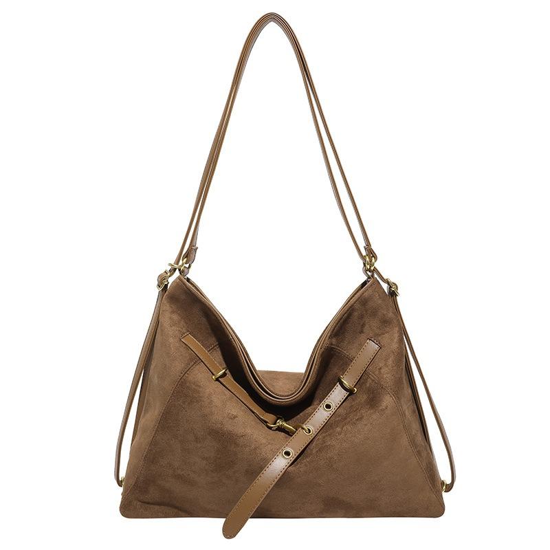 Premium tote bag women's new autumn and winter retro fashion messenger bag large capacity shoulder bag