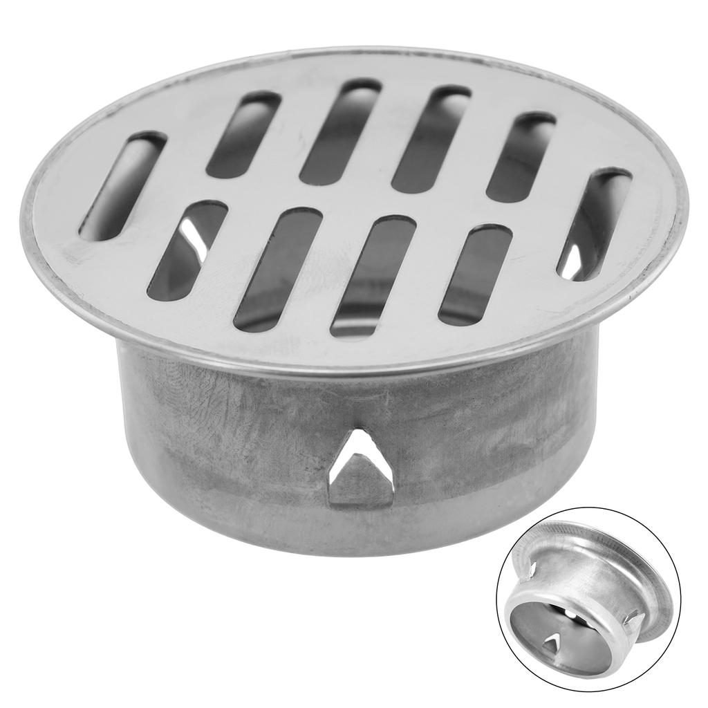 Rain Pipe Cap Floor Drain Stainless Steel Balcony Cover