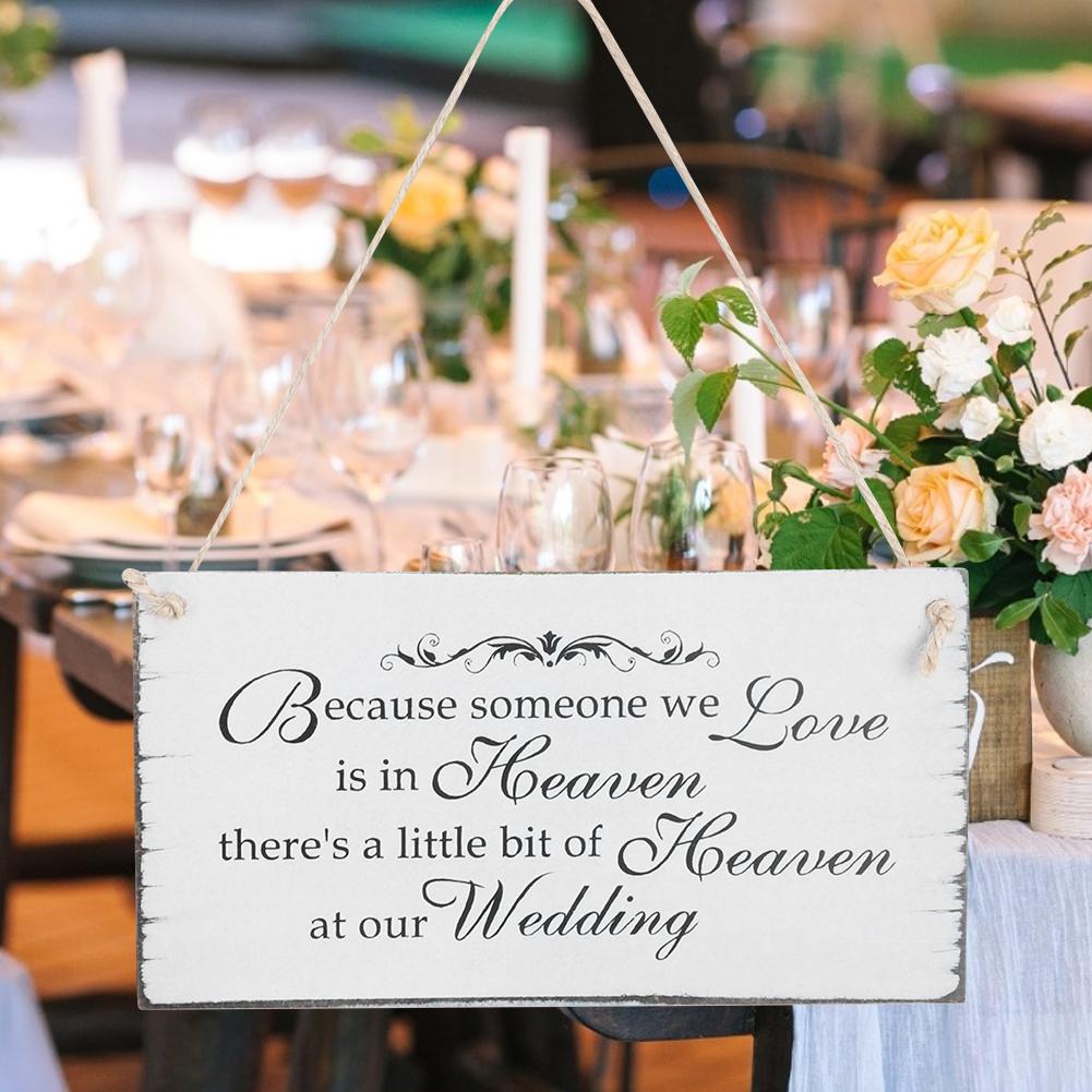 

Свадебная деревянная подвесная табличка Памятная доска Украшение Подарок для жениха и невесты