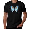 Blue Morpho with Citrene TShirt Casual Breathable Short Sleeve Top