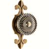 5pcs Bronze Zinc Alloy Drawer Pulls, 2.911.26 Inch Vintage Round Metal with Back Plate, Perfect for Dresser & Cabinet Furniture