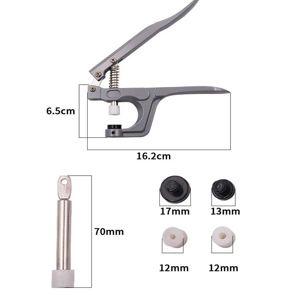 Metal Press Pliers Tools Used for T3 T5 T8 Kam Button Fastener Snap Pliers