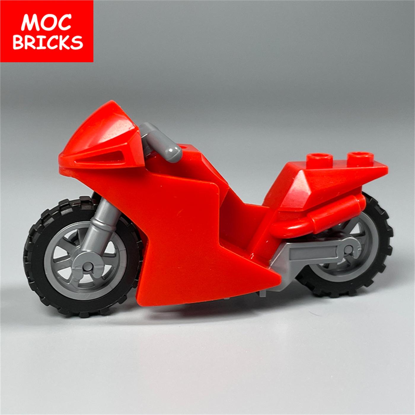 

Конструктор MOC Кирпичи Мотоцикл Мотоцикл Грязевой Байк Идеально для Фигурки 4 см 50860 DIY Строительные Блоки Ориентированные на Обучение Игрушки Подарки для Детей