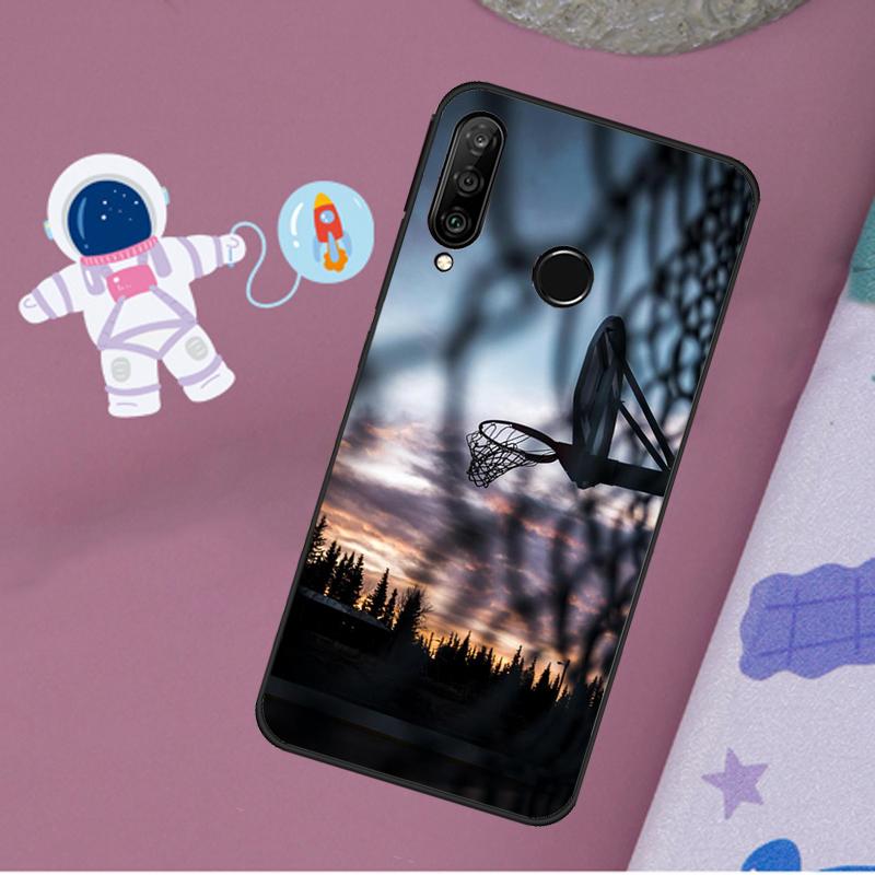 Basketball For Huawei Nova 11i 7i 8i 12i 12s Y73 Y70 Y90 Y60 Y72 Y61 Y91 9 10 SE P40 Lite P30 Pro Case