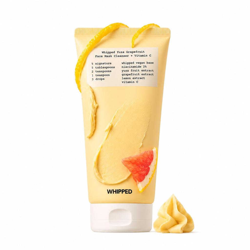 WHIPPED Vegan Pack Cleanser 130g + Fig Butter Caramel Cleansing Balm 45ml Gift | 4 Variants