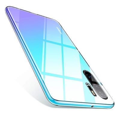 Okmall Skal för Huawei P30 Pro, Mjukt Tunt TPU för P30 Pro Skal Transparent, Skyddsfodral Ultra-Tunt Anti-Gulnande