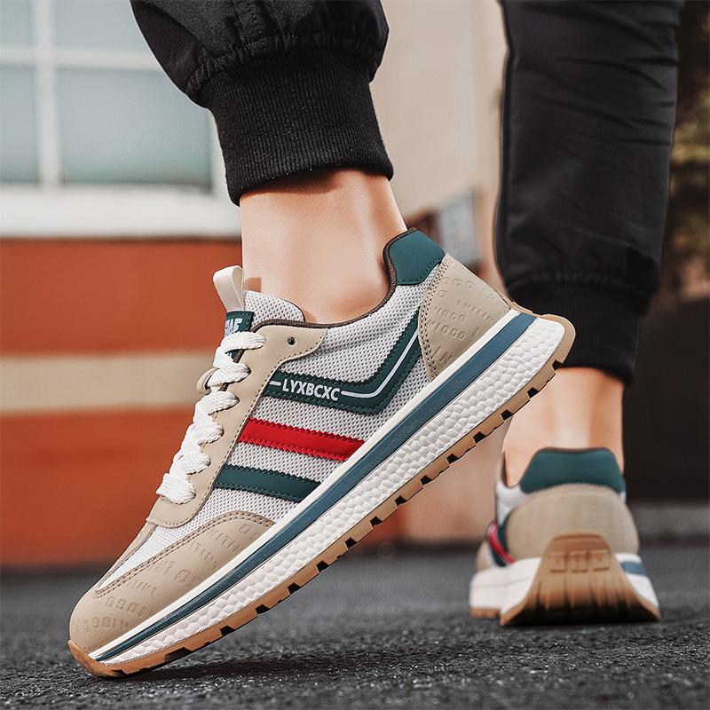 Men's Shoes 2025 New Summer Mesh Breathable Fashion Trendy Shoes Outdoor Comfortable and Lightweight Casual Sneakers Forrest Gump Shoes