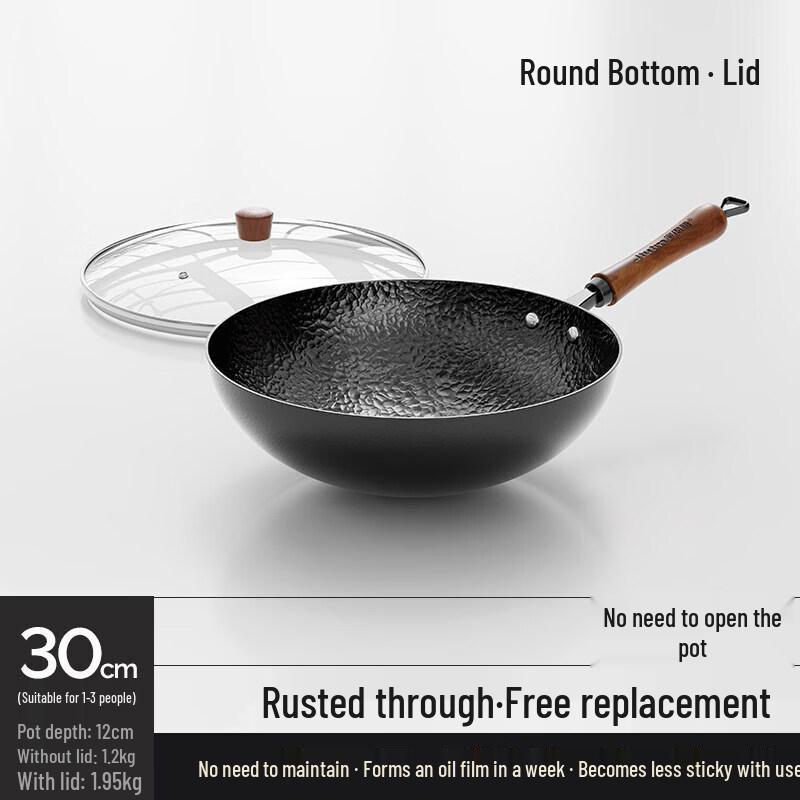 Traditional Zhangqiu Wrought Iron Wok